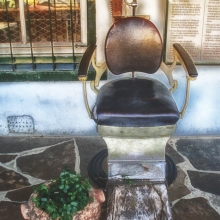 OUTSIDE - Dentist chair in South Africa